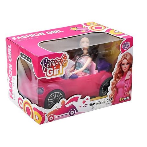 Doll And Pink Car Game - Doll Games