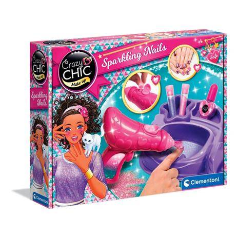 Clementoni Crazy Chic Sparkling Nails Children's Manicure Set