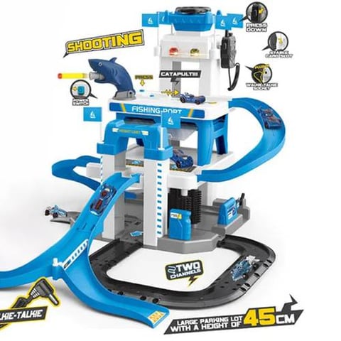 Race Car Station And Tracks - Car Games