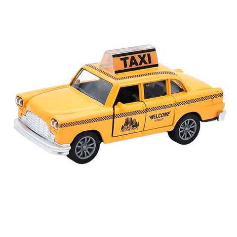 Classic Diecast Taxi Car - Car Games