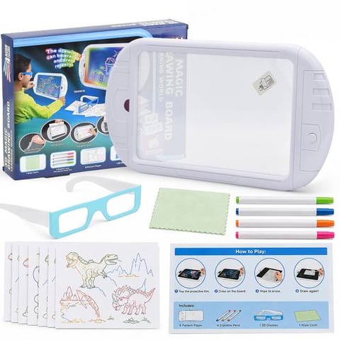 3D Magic Drawing Board For Kids - Educational Toys