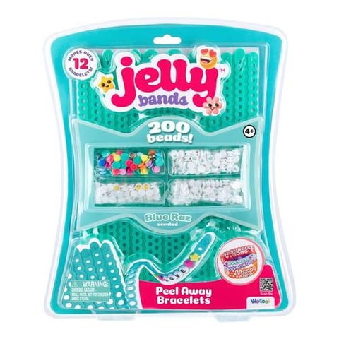 Wecool Jelly Bands Kit For Easy Peel-Off Handmade Bracelets - Cotton Candy Scent