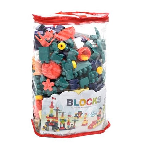 Colorful Building Block Set - 240 Pieces - Construction And Building Toys