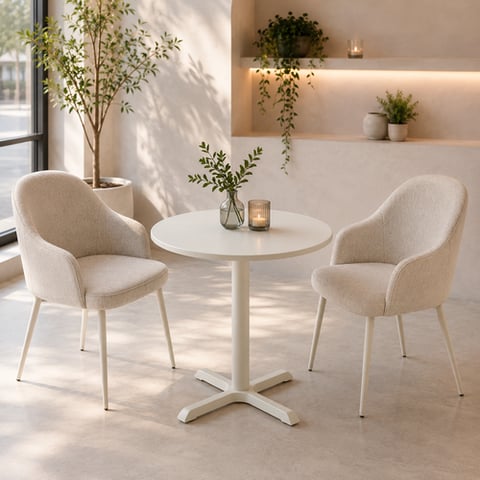 طاولة كافيه حديد  70*70