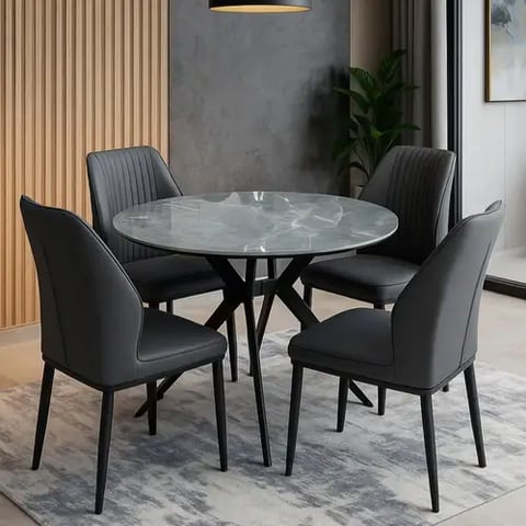 طاولة طعام سيراميك فاخرة 4*1
