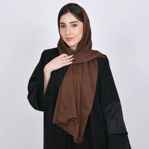 طرحه شاش بلون بني زاهي