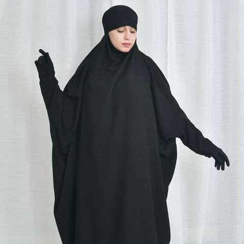 خمار بقطعتين عملي ومريح
