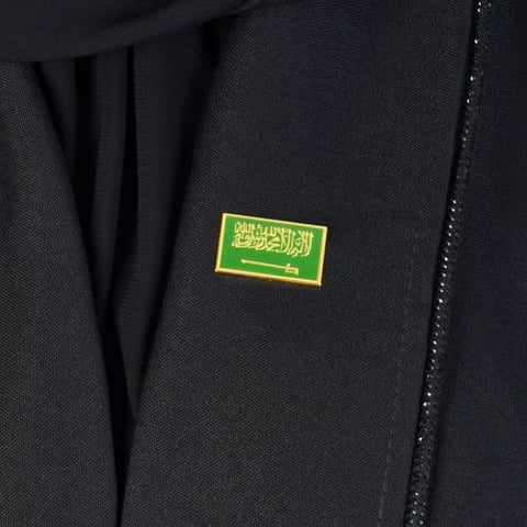بروش مستطيل لعلم السعودية