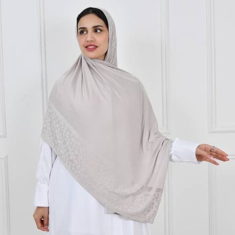 طرحه قطنية مع تحديد نقش النمر من الجانبين