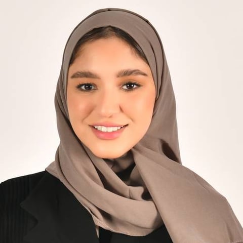 طرحه حرير بلون بني فاتح
