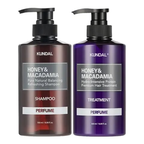  KUNDAL Perfume Hair Care Shampoo + Treatment 500ml Set 