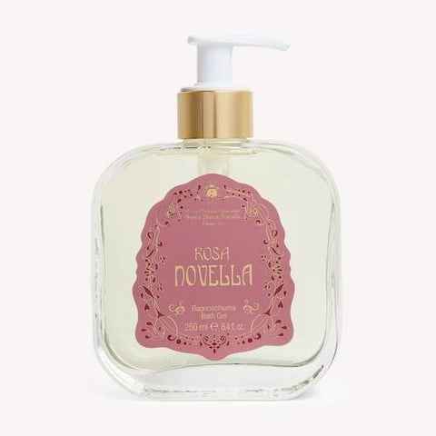 Rosa Novella Bath Gel By Santa Maria Novella 250ml