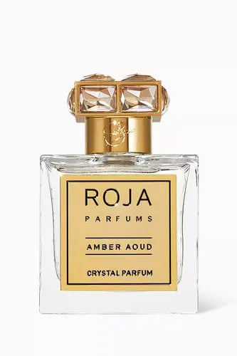 عطر عنبر عود كريستال بيرفيوم من روجا 100مل | Amber Aoud Crystal Parfum by Roja 100ml