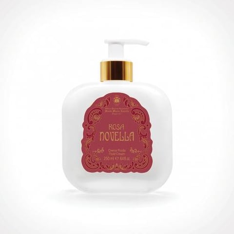 Rosa Novella Fluid Body Cream By Santa Maria Novella 250ml