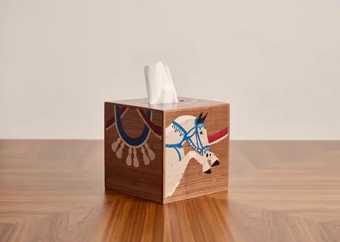 Square Tissue Box Faras Collection By Aya