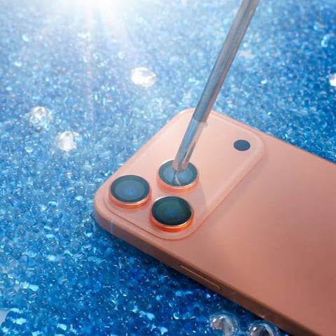 حماية كاميرا SAPPHIRE الياقوت لايفون 17برو و بروماكس - من اكس وولف
