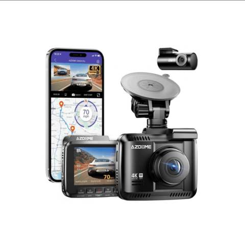 داش كام Azdome GS63H Pro – أمامي وخلفي + GPS وWi-Fi