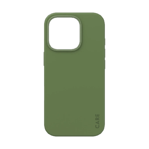 جراب PanzerGlass CARE الأنيق مع MagSafe لهاتف iPhone 16 Pro - أخضر