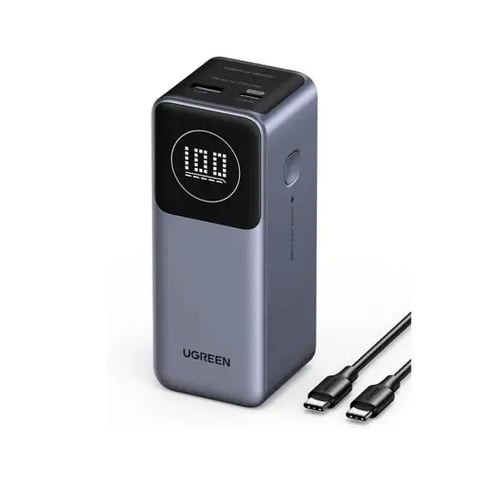 يوجرين - نيكسود باور بانك - 12000 مللي امبير  100W شحن سريع بشاشة رقمية ذكية PB724