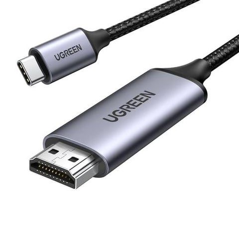كابل UGREEN 4K UHD USB-C إلى HDMI بطول 1.5 متر MM142 (أسود)