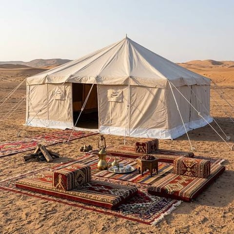 خيمة الصباح 4*4 متر