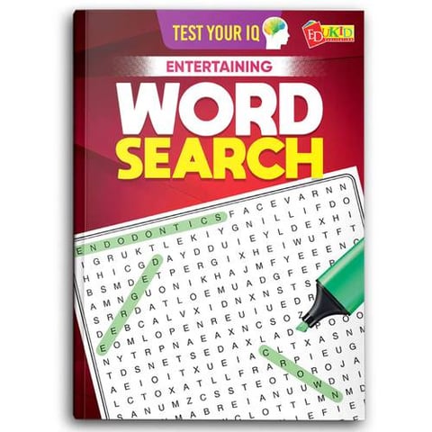 Test Your IQ Word Search-Entertaining