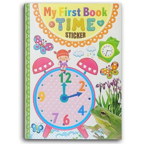 My first book time - sticker