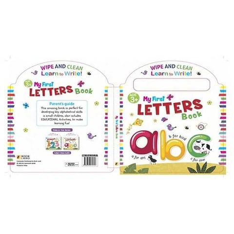 Wipe & Clean My First Letters Book