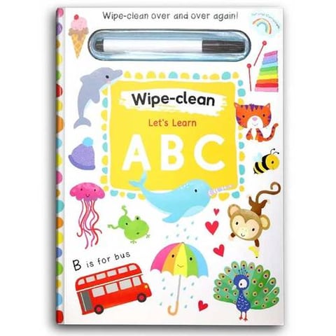 Wipe Clean Lets Learn ABC