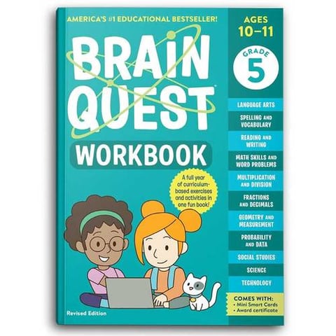 Brain Quest Workbook: 5th Grade Revised Edition