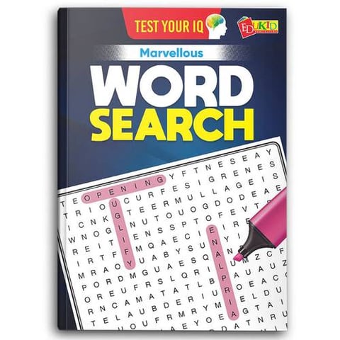 Test your IQ Word Search-Marvellous
