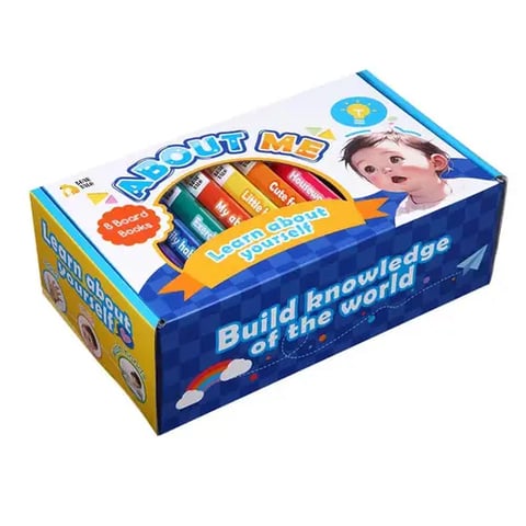 About Me Board Book Set (8 Board Books)