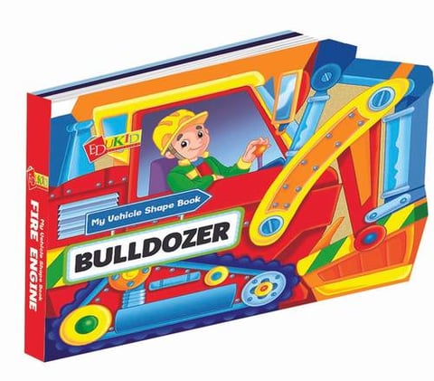  My Vehicle Shape Book - Bulldozer