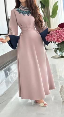   جلابيه كويتي مطرزه-726