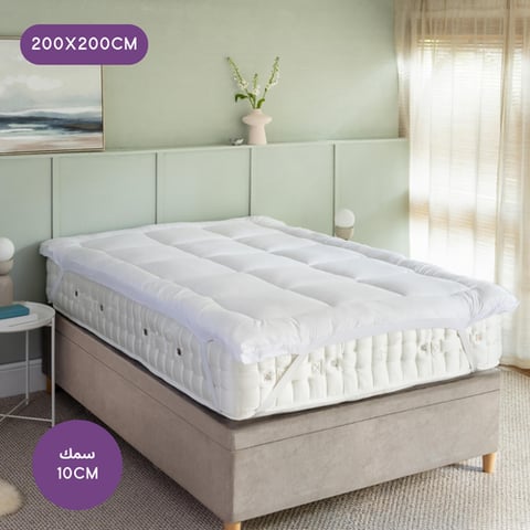 لباد ان زون مزدوج فندقي 200*200 || سماكة 10 سم