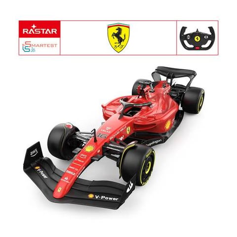 سيارة لعبة فيراري F1 75 بتحكم عن بُعد، بمقياس 1:12
