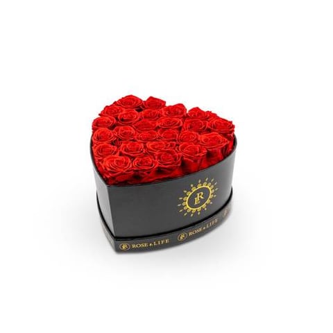 Rose & Life Blooming Heart of Passion Box | Colour: Red
