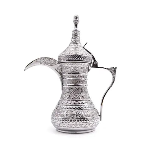 دلة تراثية ملكية  – إناء قهوة عربية تقليدي يدوي الصنع
