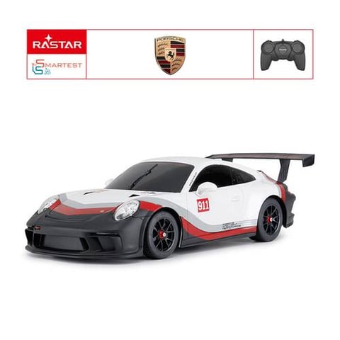 سيارة لعبة بورشه 911 GT3 CUP بتحكم عن بُعد، بمقياس 1:18