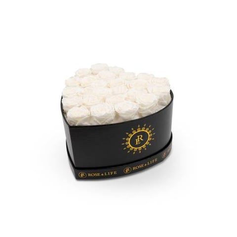 Rose & Life Blooming Heart of Passion Box | Colour: White