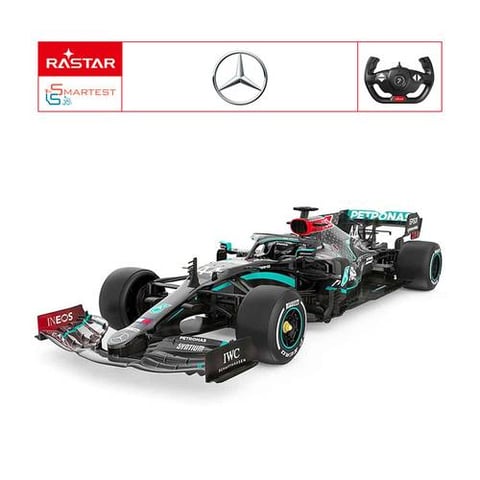 سيارة لعبة مرسيدس-بنز AMG F1 W11 EQ Performance بتحكم عن بُعد، بمقياس 1:12