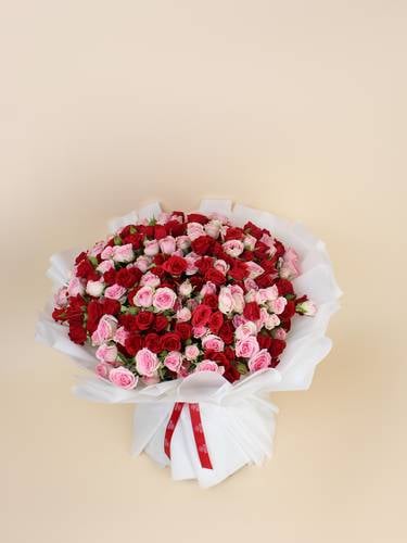 باقة زهور الاخلاص