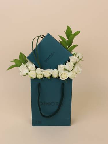 اسوارة عطر الغروب بتنسيق ورد