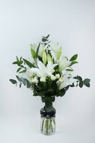 A new day | Glass vase