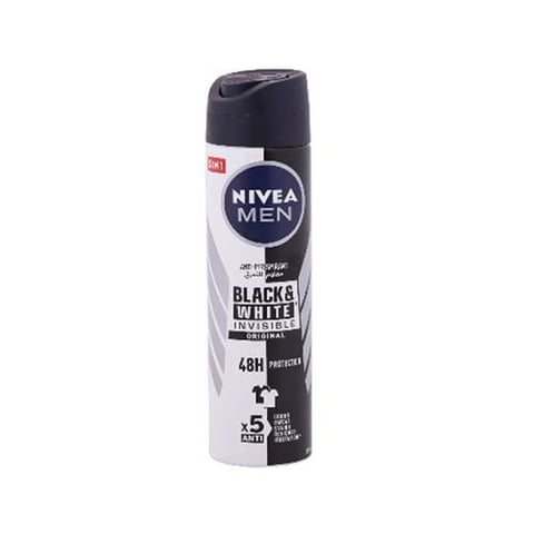 NIVEA Men Black & White Invisible Original Anti-Perspirant Spray