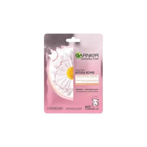 Garnier SkinActive Hydra Bomb Tissue Mask with Chamomile and Hyaluronic Acid - 1 Mask