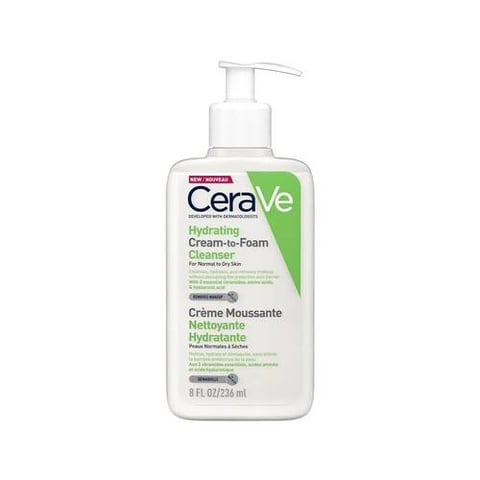  CeraVe hydrating facial foam cleanser for normal to dry skin 236ml