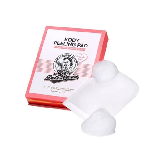 Mom's Bath Recipe Body Peeling Pad Trouble Care-1BOX-