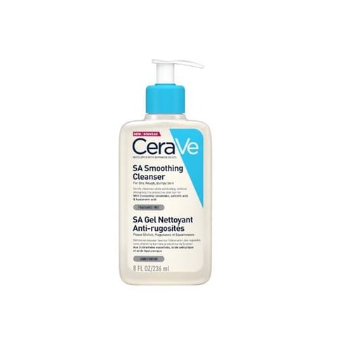 CeraVe SA Smoothing Cleanser Gel For Dry, Rough, Bumpy Skin - 236ml