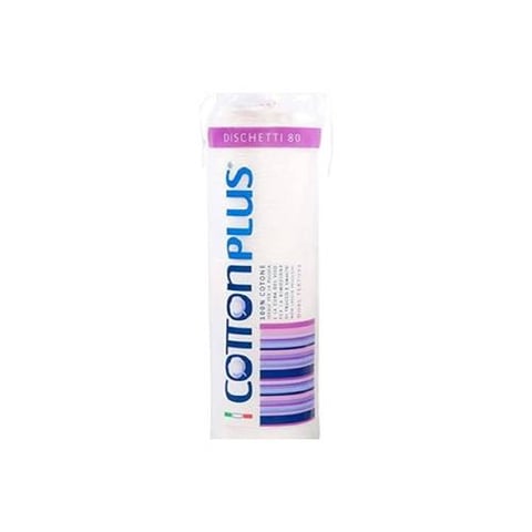 Cotton plus Round Pads - 80 Pieces